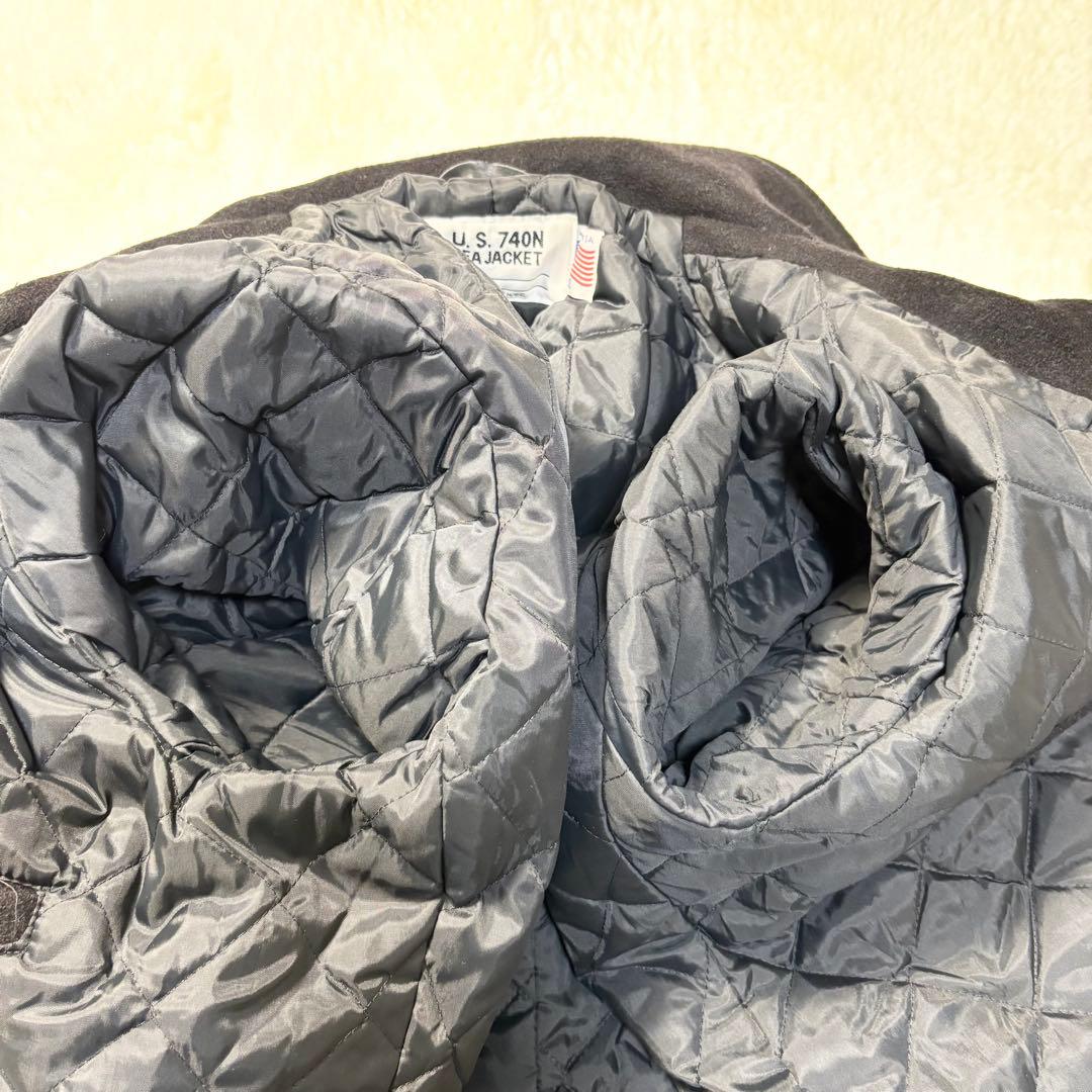 Schott U.S.740N PEA JACKET ピーコート 38 USA製