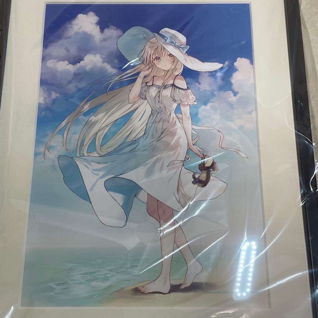 u*3様 【即日発送】椎名真昼 描き下ろし 複製原画 A4 お隣の天使様