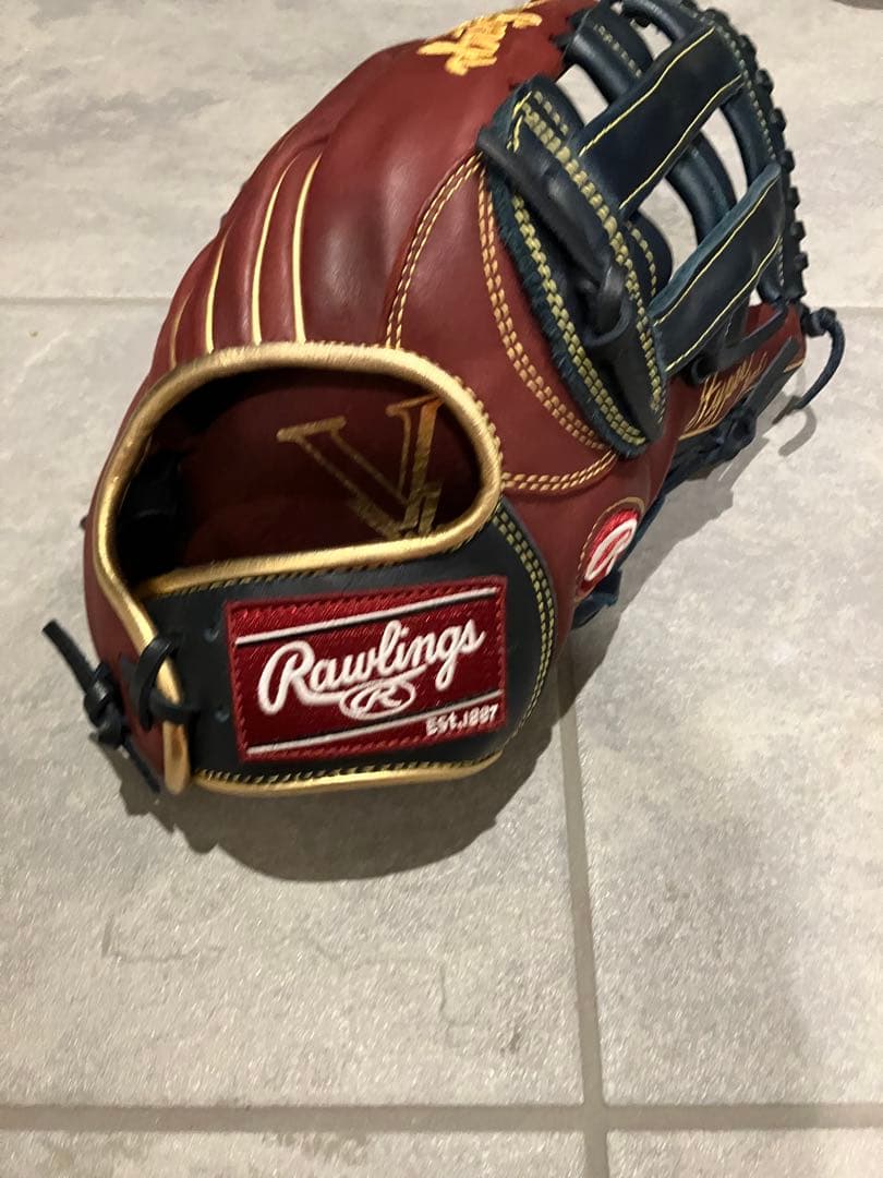 ローリングス　軟式　外野用　未使用品 ローリングス 軟式グラブ 外野手用 HOH PRO EXCEL ウィザード02