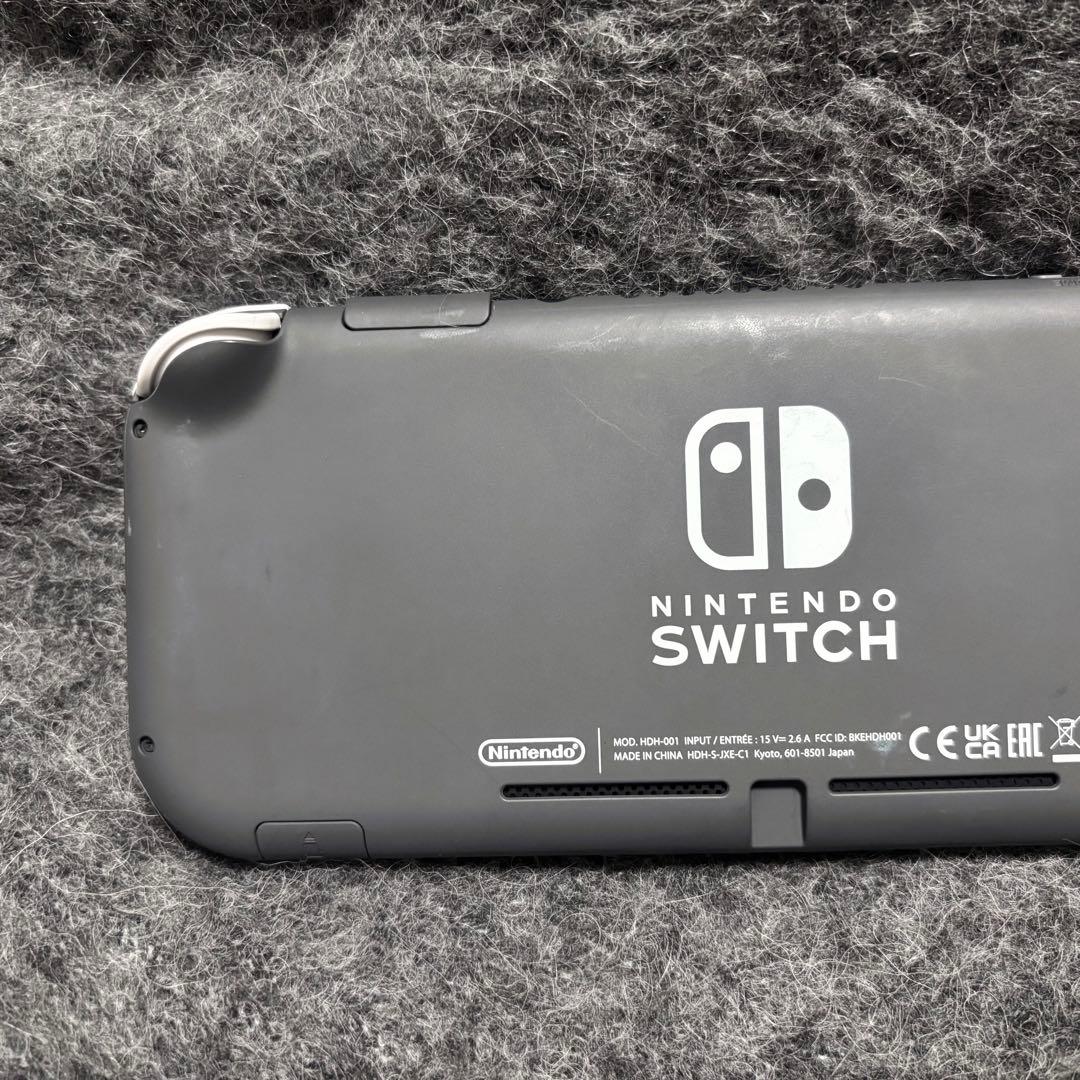 Nintendo switch Lite グレー 本体のみ - メルカリ