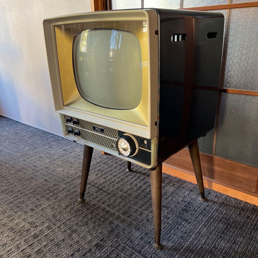 NEC 真空管テレビ 昭和レトロ - メルカリ
