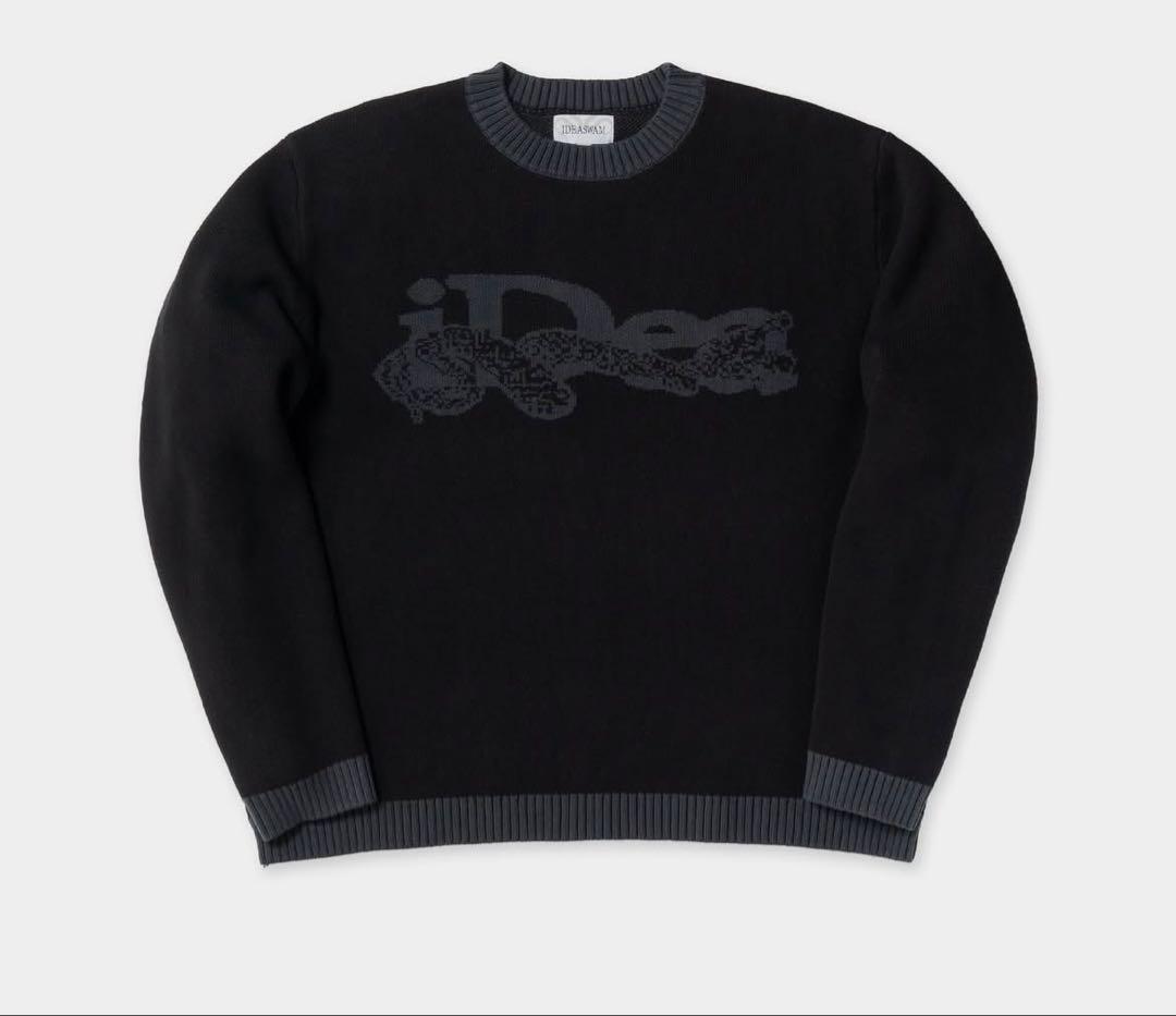 Ideaswam ブラック ニットセーター Mサイズ