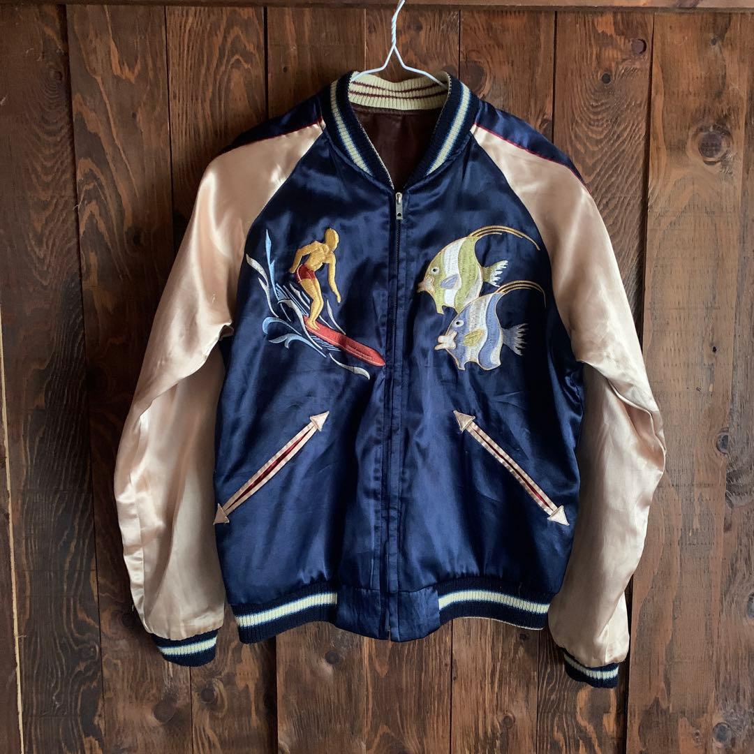 □東洋エンターブライズ □クローバーリーフ スカジャン アロハ