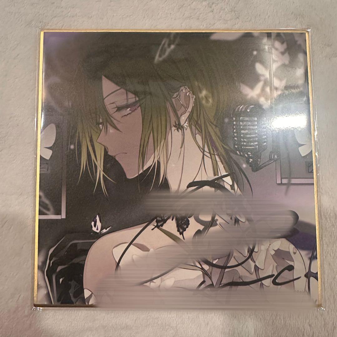 ディアヴォーカリスト ディアヴォ 色紙 モモチ 直筆サイン 黒サイン