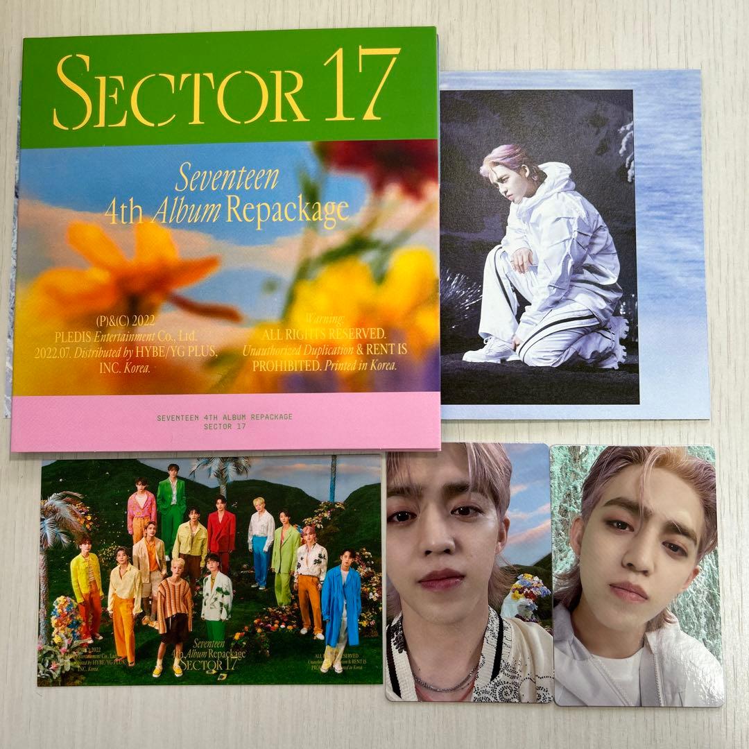 SEVENTEEN セブチ SECTOR17 トレカ アルバム コンプリート - メルカリ