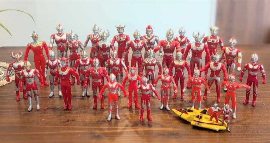 当時物 バンダイ ウルトラマン ソフビ 33体 まとめ売り 日本製 1983年