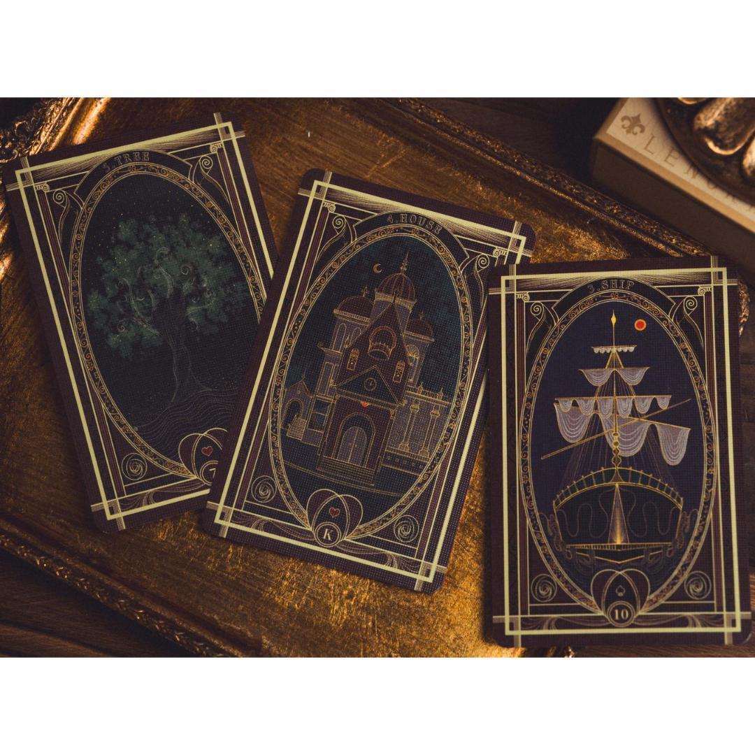 正規品ルノルマンカード】ヴィンテージ＆エレガンスな夜会を描く美麗