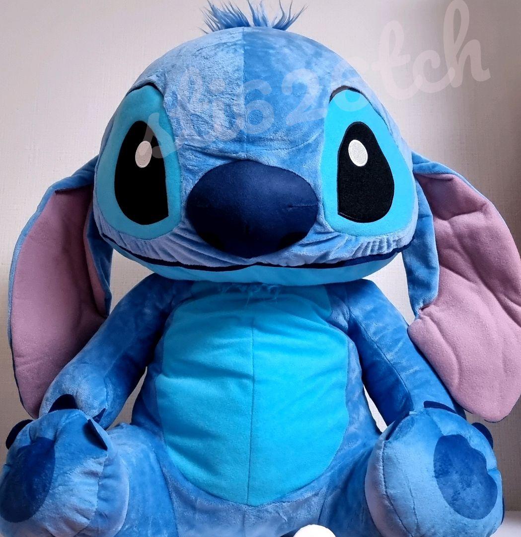 ディズニー】スティッチ ふわふわくたっと ぬいぐるみ 特大 超BIG※最終