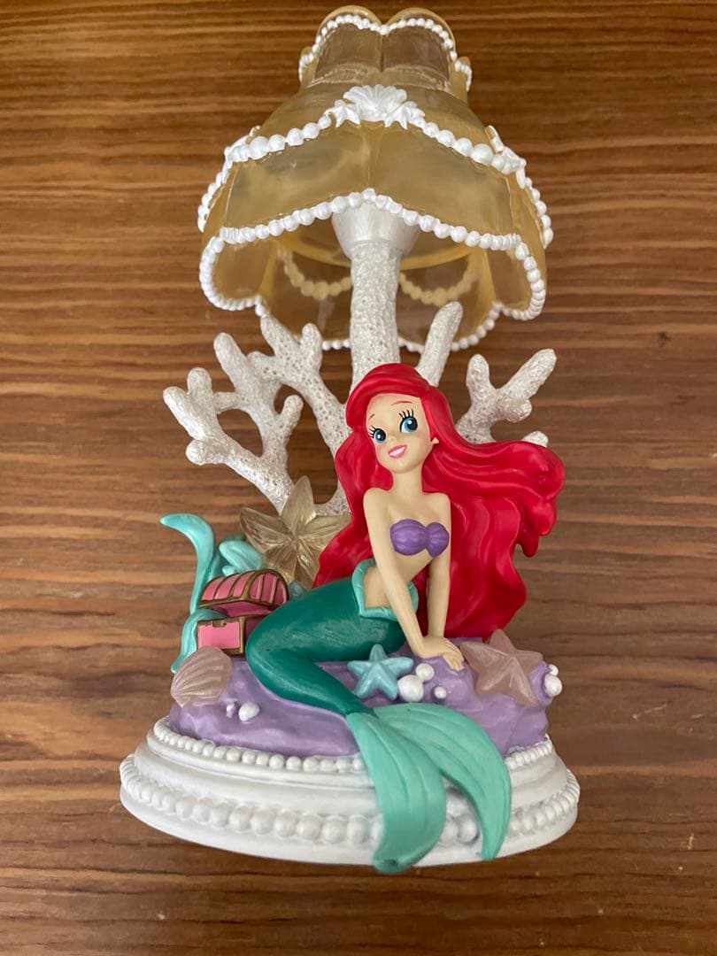 ディズニー アリエル リトルマーメイド ランプ ライト 置き物 - メルカリ