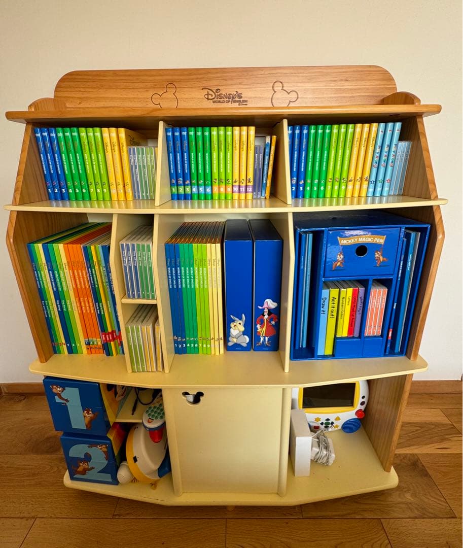 まるいたまごさま専用ディズニー英語システム DWE 棚付きセット - メルカリ