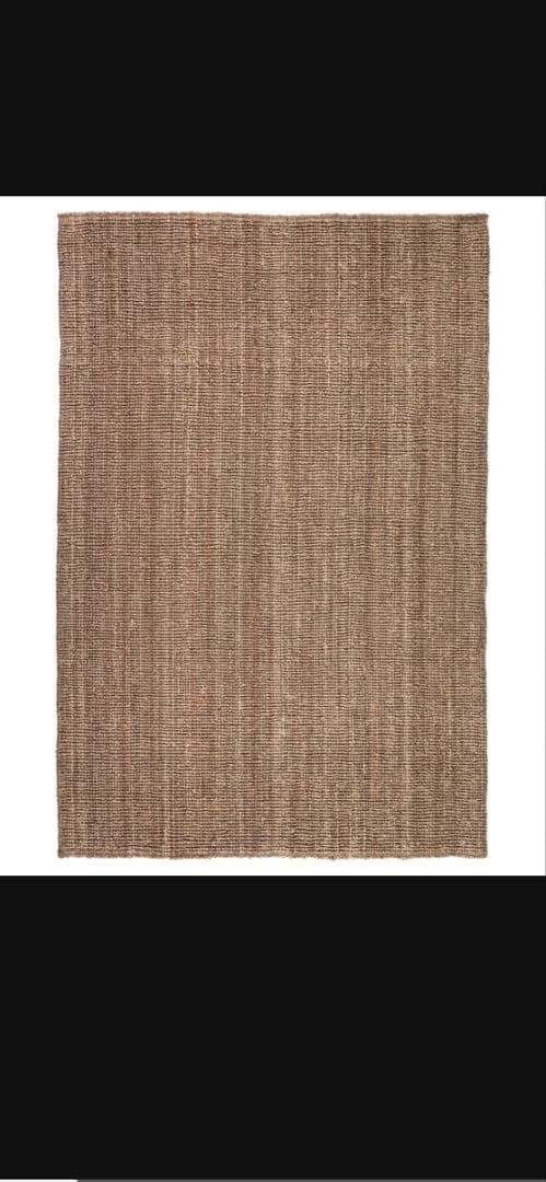 IKEA イケア LOHALS ローハルス ベージュ ラグ 133x195 イケア（IKEA） IKEA - - LOHALS -ローハルス- ラグ 平織り ナチュラル