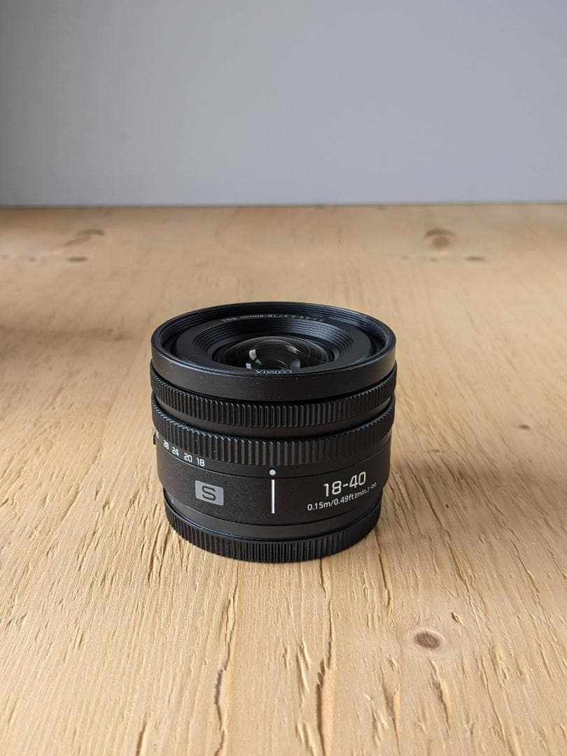 【超美品】LUMIX S 18-40mm F4.5-6.3 レンズ　箱付き