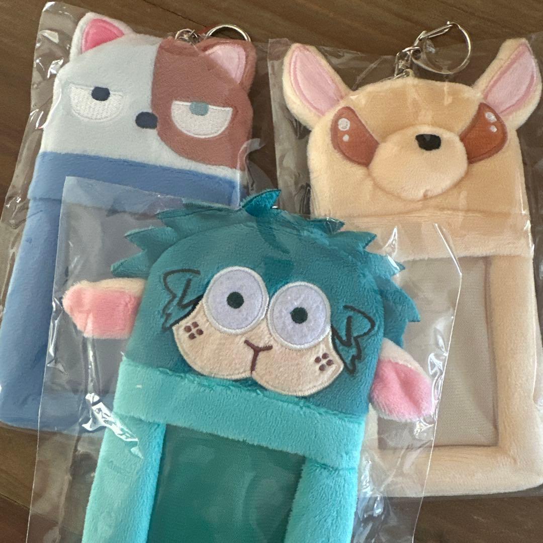 ぬいぐるみカードホルダー ヒロアカ 動物 アニマル 緑谷出久 爆豪勝己