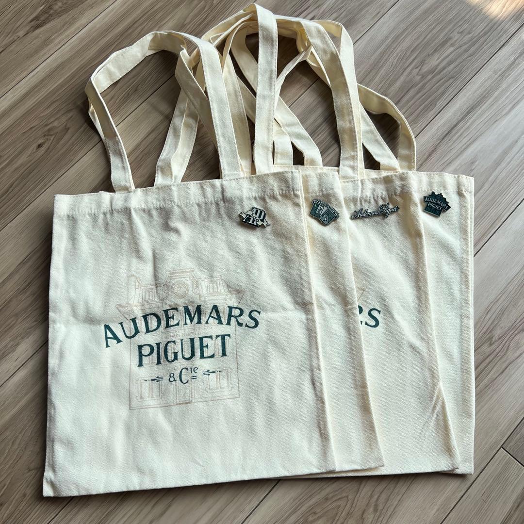 オーディマピゲ150周年イベント限定 エコバッグ ピンバッチ4種類