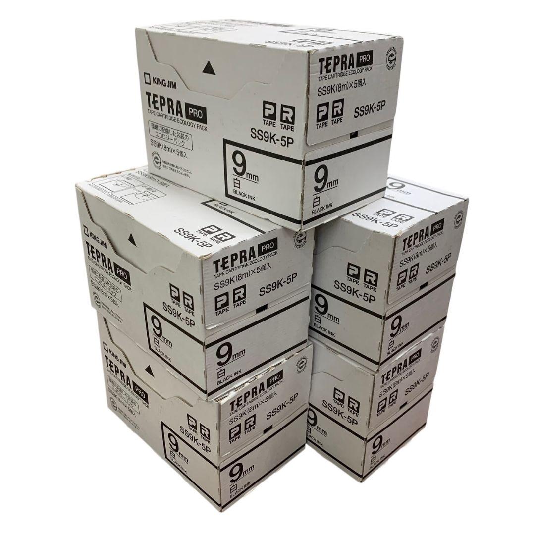 A8118 5つまとめTEPRA PRO テープ SS9K-5P 5個セット PROテープエコパック(5個入り) SS9K-5P | PROテープカートリッジ エコ