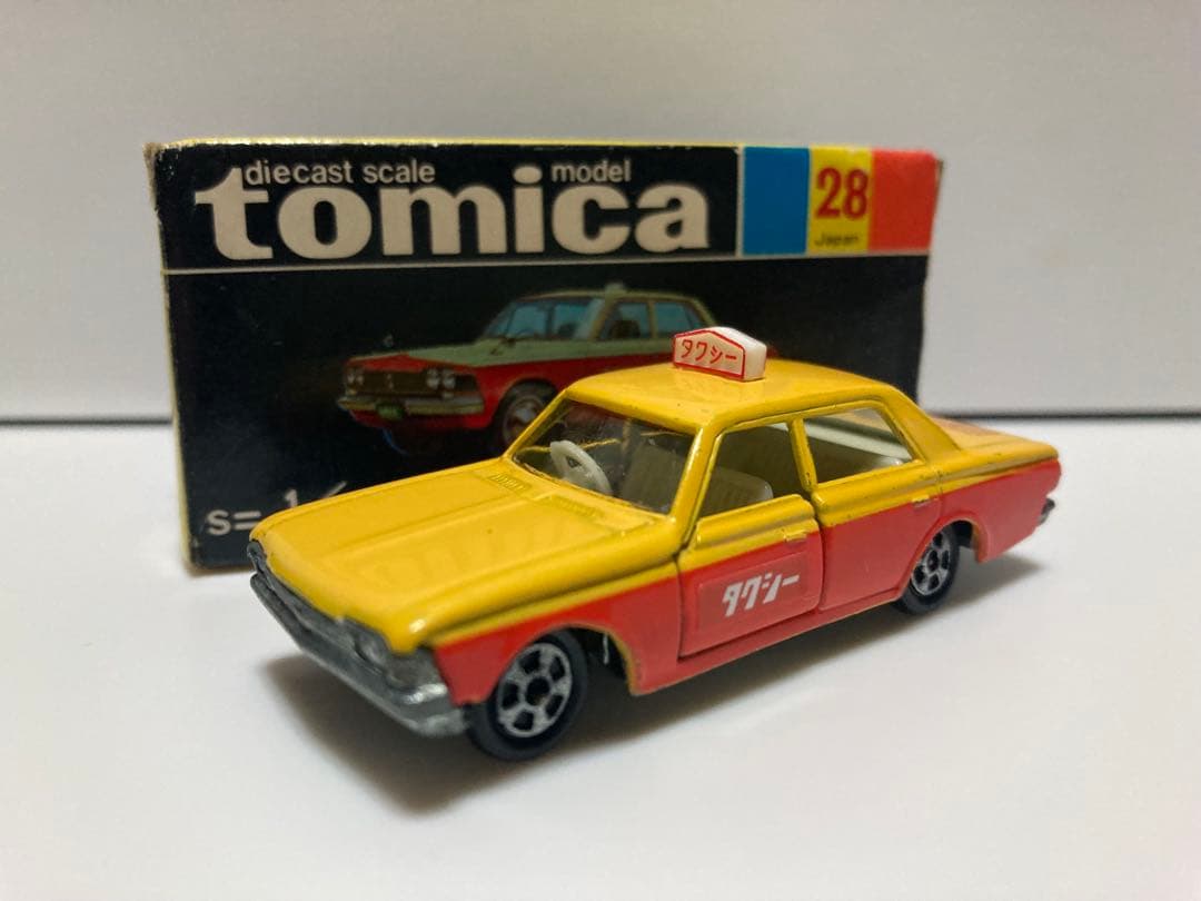 トミカ 日本製 クラウン タクシー 1Aホイール 色指定箱 当時物 - メルカリ