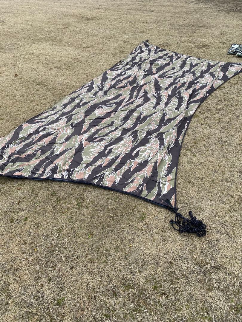 男幕　The Arth×URBAN FOREST たいがー タープ　訳あり 伝説のタープ「幕男」【ざぁ～ッス×urban forest】[2022.08.08発行