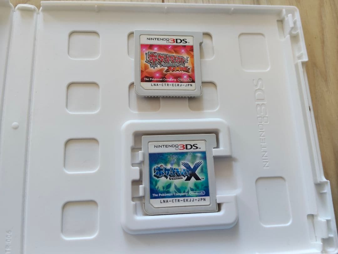 ポケットモンスター X & オメガルビー セット（ケースはXのみ） - メルカリ