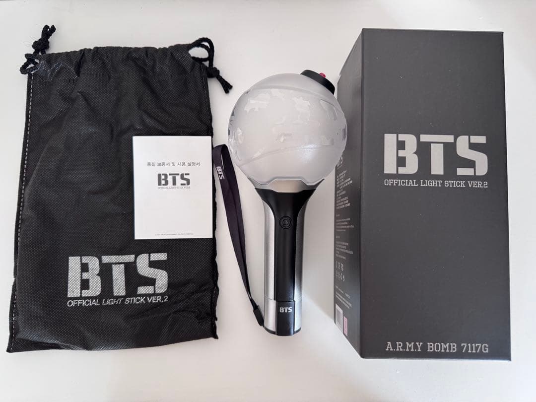 【セット】BTS 公式ペンライト Ver.1-4