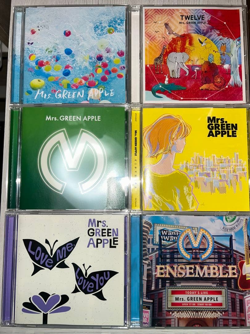 Mrs. GREEN APPLE アルバム　12点セット TWELVE(初回限定盤)/Mrs.GREEN APPLE/ミセス・グリーン・アップル