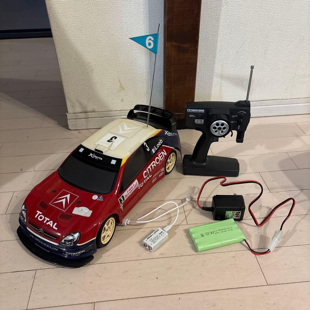 1/10 RC シトロエンクサラWRC 2004 QD シリーズクイックドライブ タミヤ 電動RCカーシリーズ 1/10RC シトロエン クサラ WRC2004 (TT-01