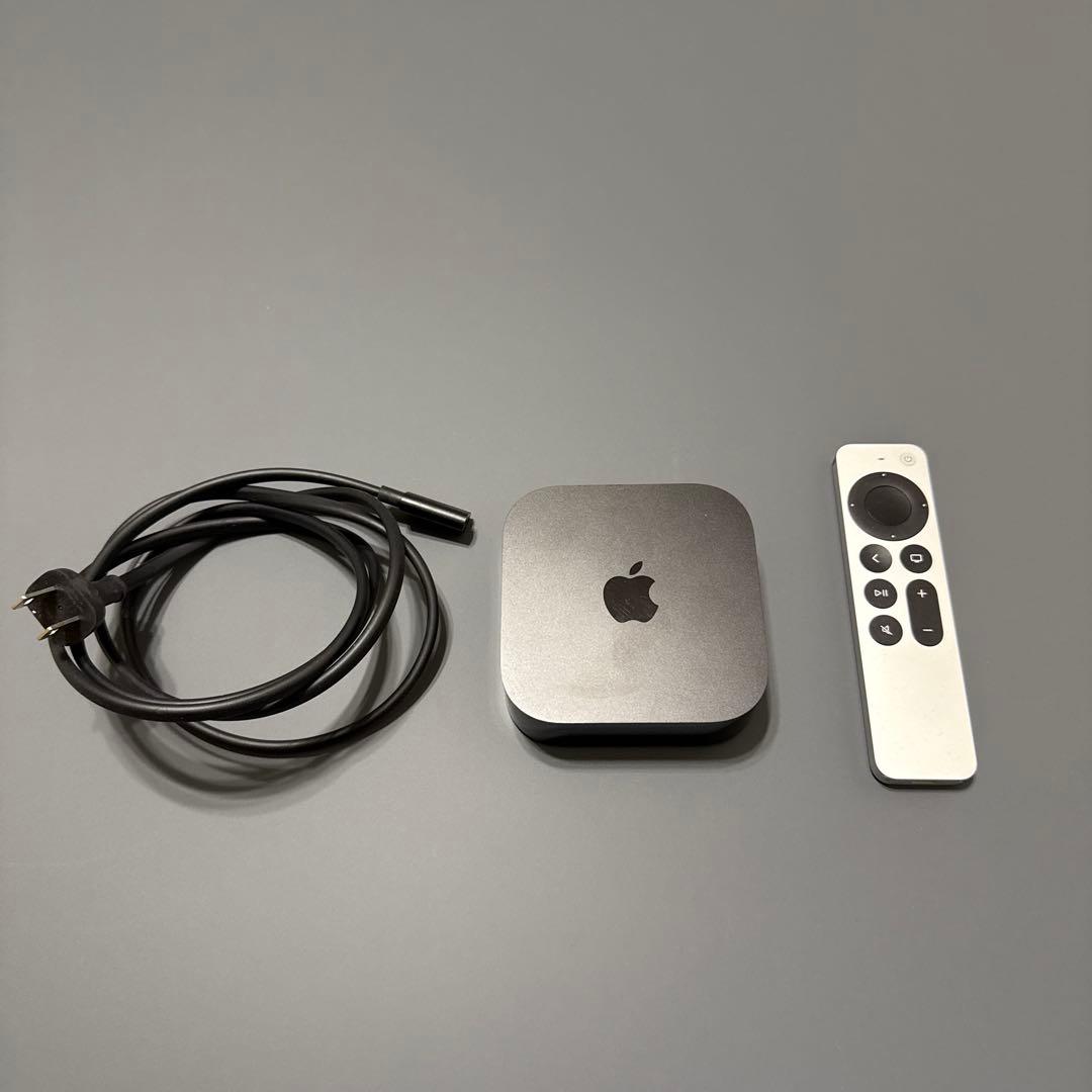 【Apple TV 4K 第3世代】本体 リモコン 電源ケーブル付き 家族みんなで使いやすい！ 「Apple TV 4K」（第3世代）速攻レビュー