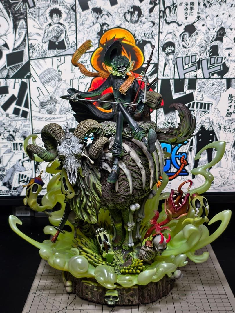 ワンピース ブルック 模界霧都 スタチュー フィギュア 即日発送 実物