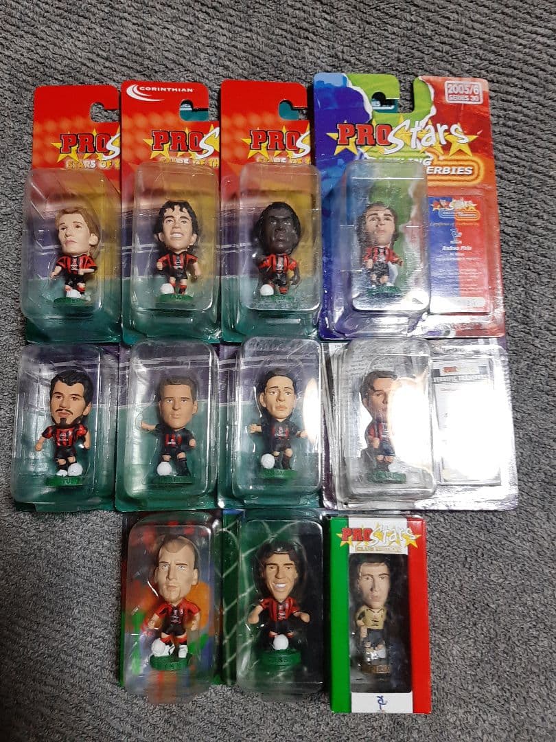 コリンシアン プロスターズ ACミラン 11体セット サッカー フィギュア コリンシアン プロスターズ ACミラン 11体セット サッカー フィギュア