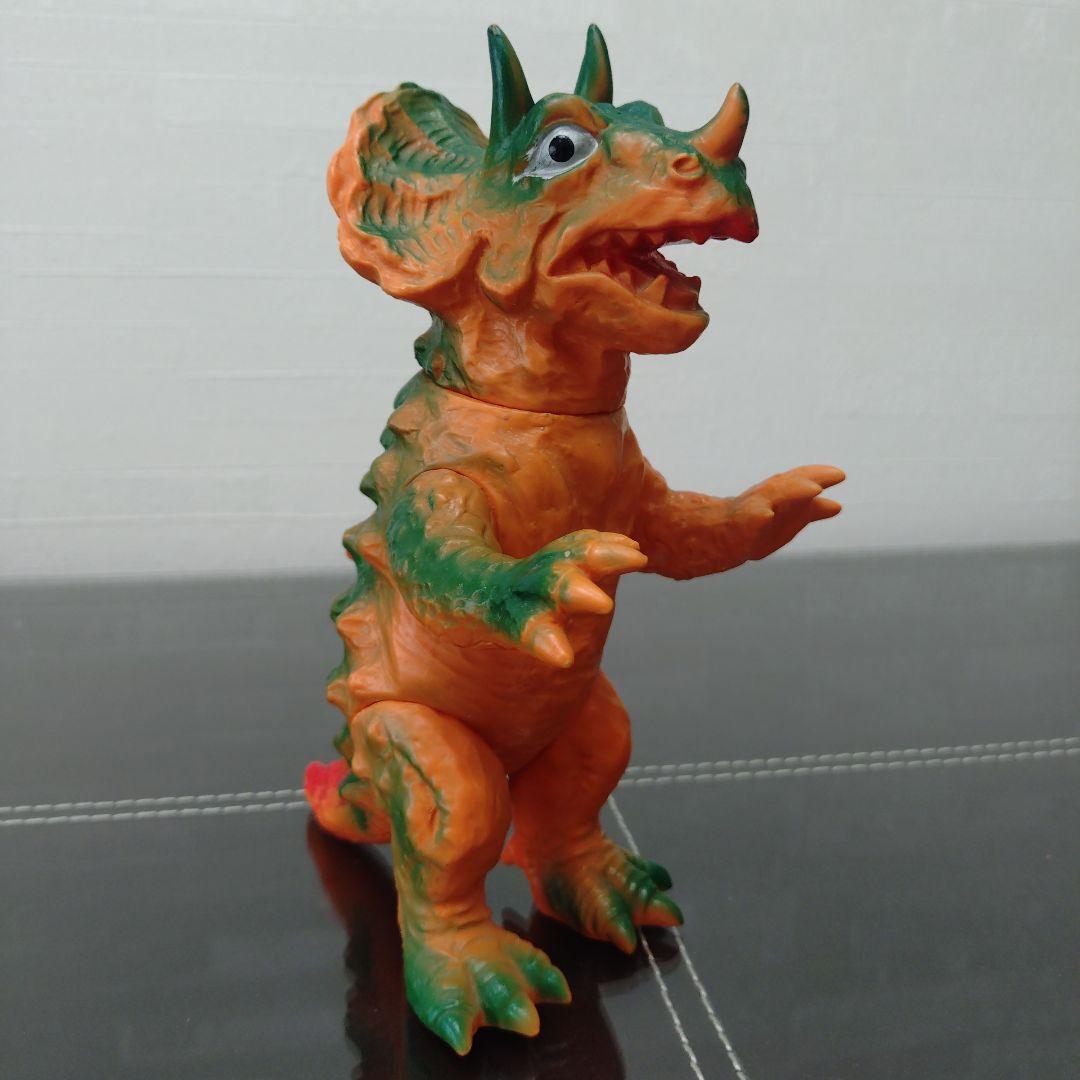 トリケラン ソフビ 三浦トーイ パチ怪獣 昭和レトロ - メルカリ