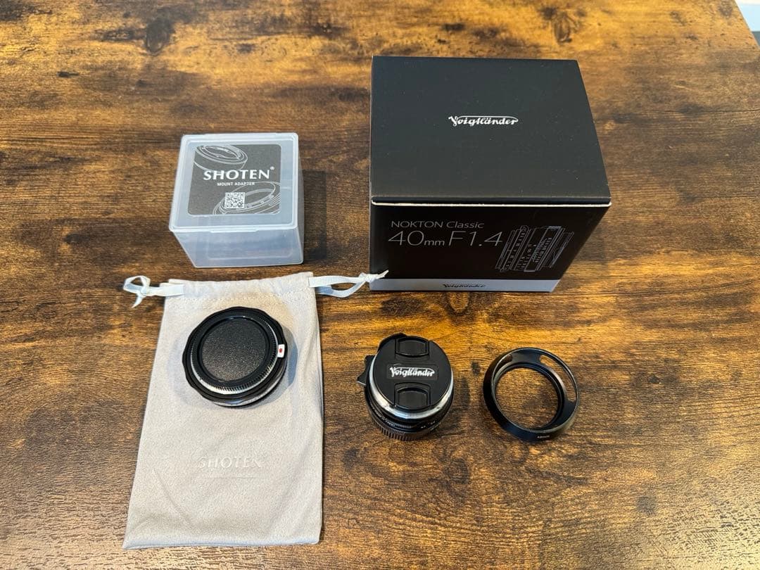 レンズ(単焦点) Voigtlander NOKTON classic 40mm F1.4 S.C 51GSDB1P7vL.jpg