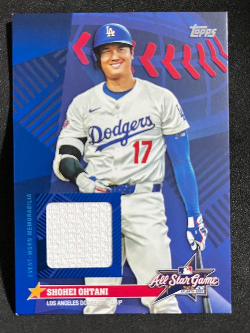 大谷翔平 2025 Topps AllStar Stitches レリックカード - メルカリ