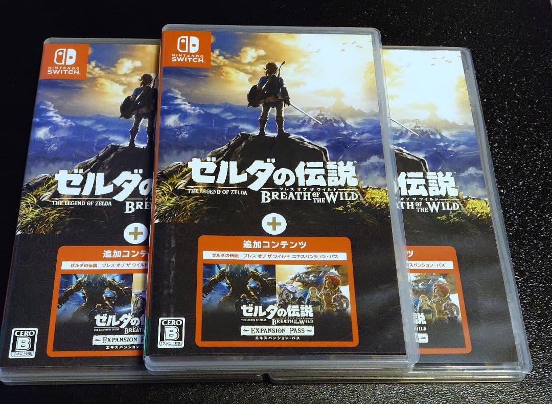 Switch ゼルダの伝説ブレスオブザワイルド＋エキスパンションパス×3 Amazon.co.jp: ゼルダの伝説 ブレス オブ ザ ワイルド +