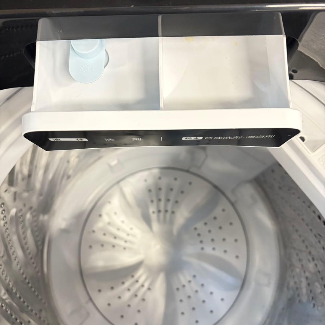 646 人気！　ブラック　25年製　洗濯機　5.5kg 保証込み　まとめ購入割有