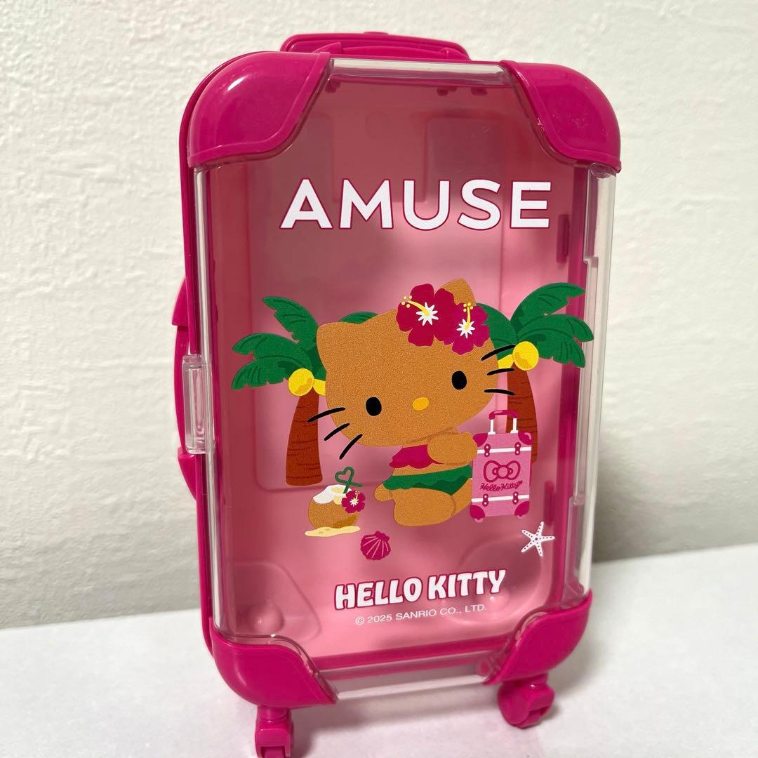サンリオ アミューズ 日焼けキティ コラボ AMUSE ミニキャリーケース