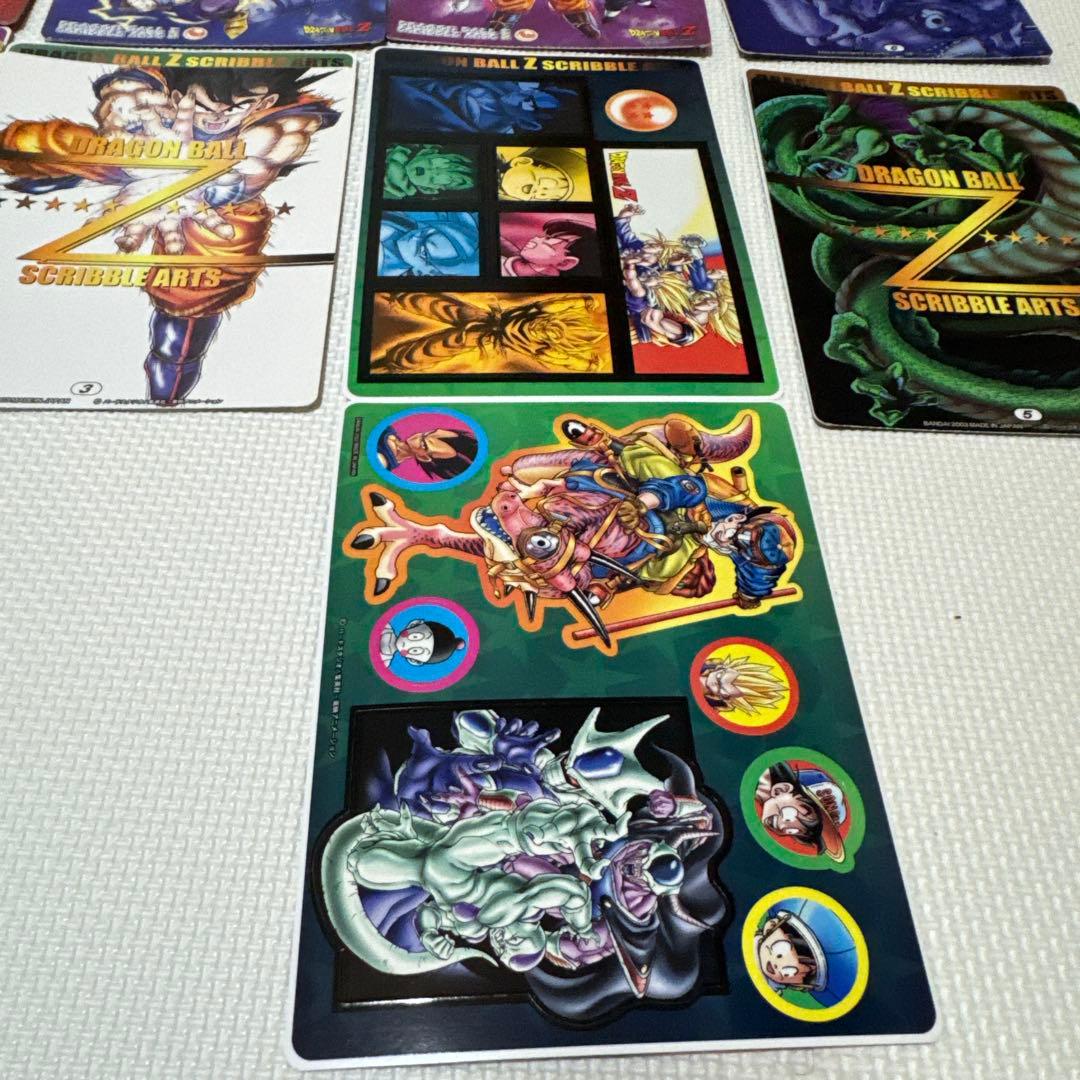 ドラゴンボール Z SCRIBBLE ARTS シールセット10枚 ドラゴンボール