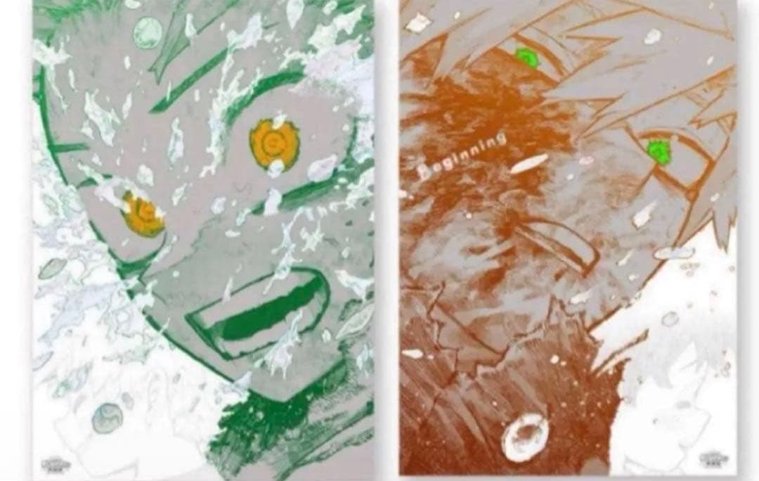 僕のヒーローアカデミア ヒロアカ 原画展 A2 アート ポスター2枚セット ヒロアカ原画展 グッズ情報】 □A2アートポスター2枚セット 【The