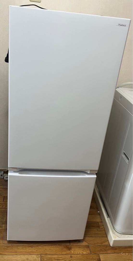 送料込み ノンフロン冷凍冷蔵庫 YRZ-F15L 156L 日付指定・開梱・設置 REFAGE YRZ-F15LK 2ドア冷蔵庫 156L 右開き ブラック | ヤマダウェブコム
