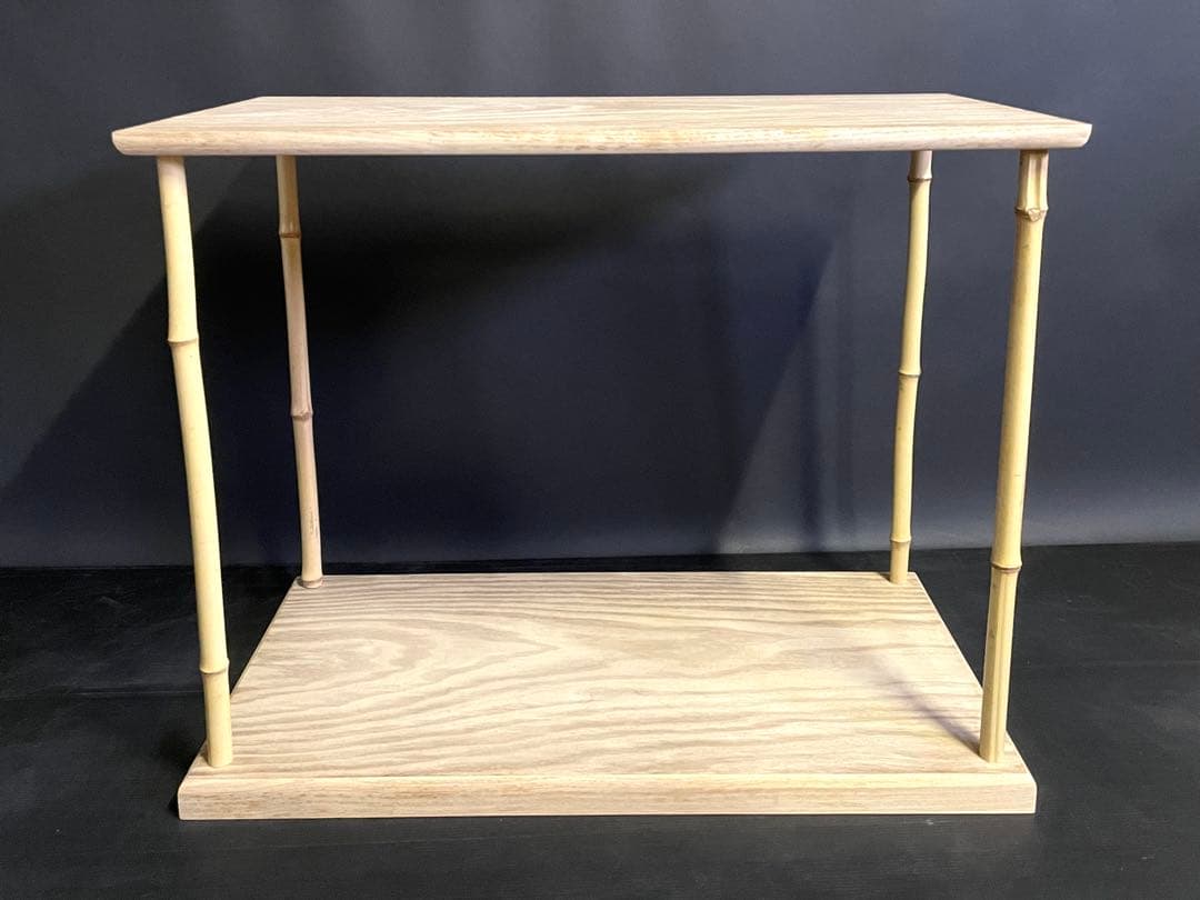 割引❗️『母』 春斎 竹台子 共箱 組立式 台子 茶道具 （218台子⑧