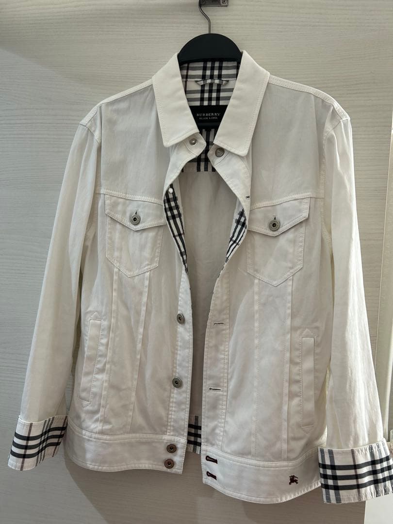 美品 BURBERRY BLACK LABEL デニムジャケット 中古・古着通販】BURBERRY BLACK LABEL (バーバリーブラックレーベル