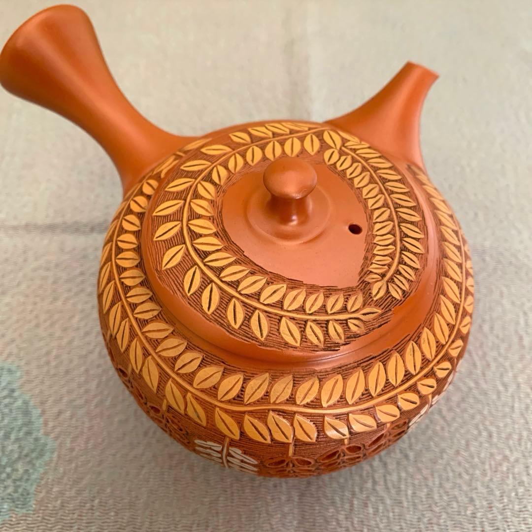 常滑焼・透かし彫を得意とした急須作家二代舜園 - メルカリ