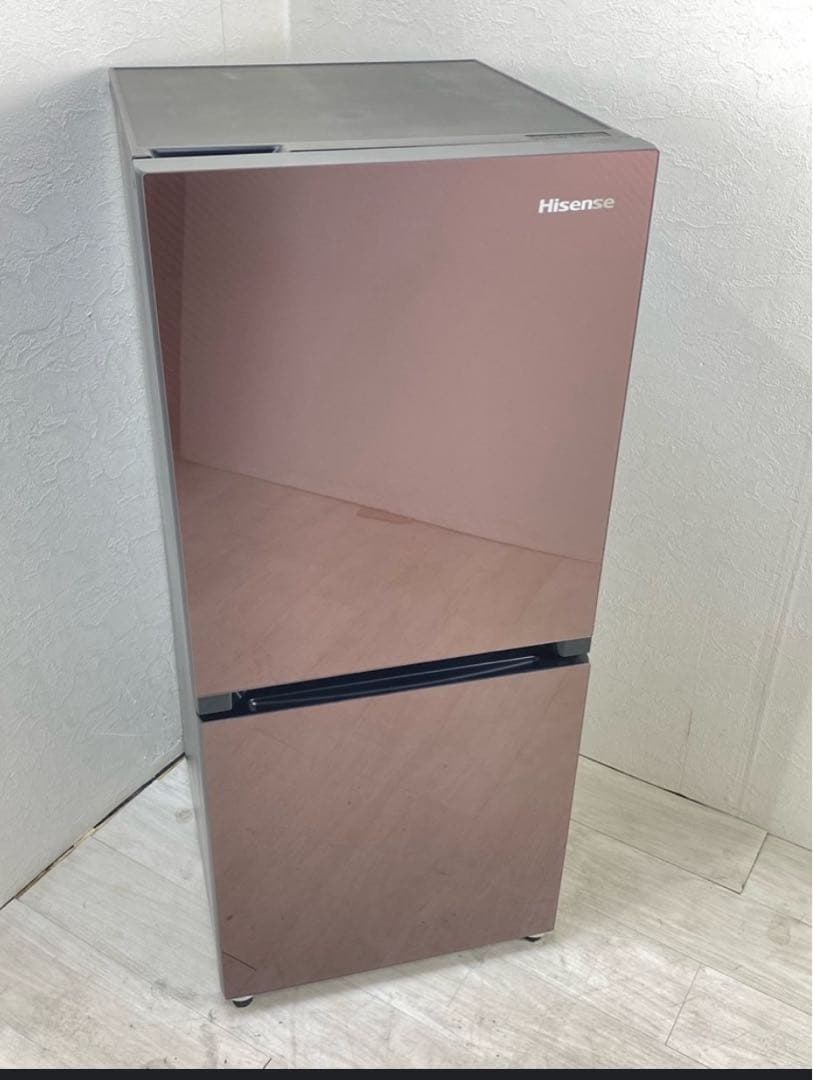 【メルカリ市限定】送料無料、設置無料　冷蔵庫 2ドア ハイセンス 134L HR-G13A-W 冷蔵庫 ホワイト [134L /2ドア /右開きタイプ] 【お届け地域