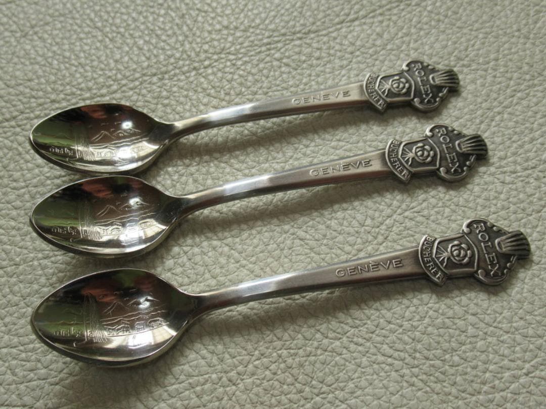 ◇非売品 未使用 1970年代！ROLEX(ロレックス) スプーン 3本 - メルカリ