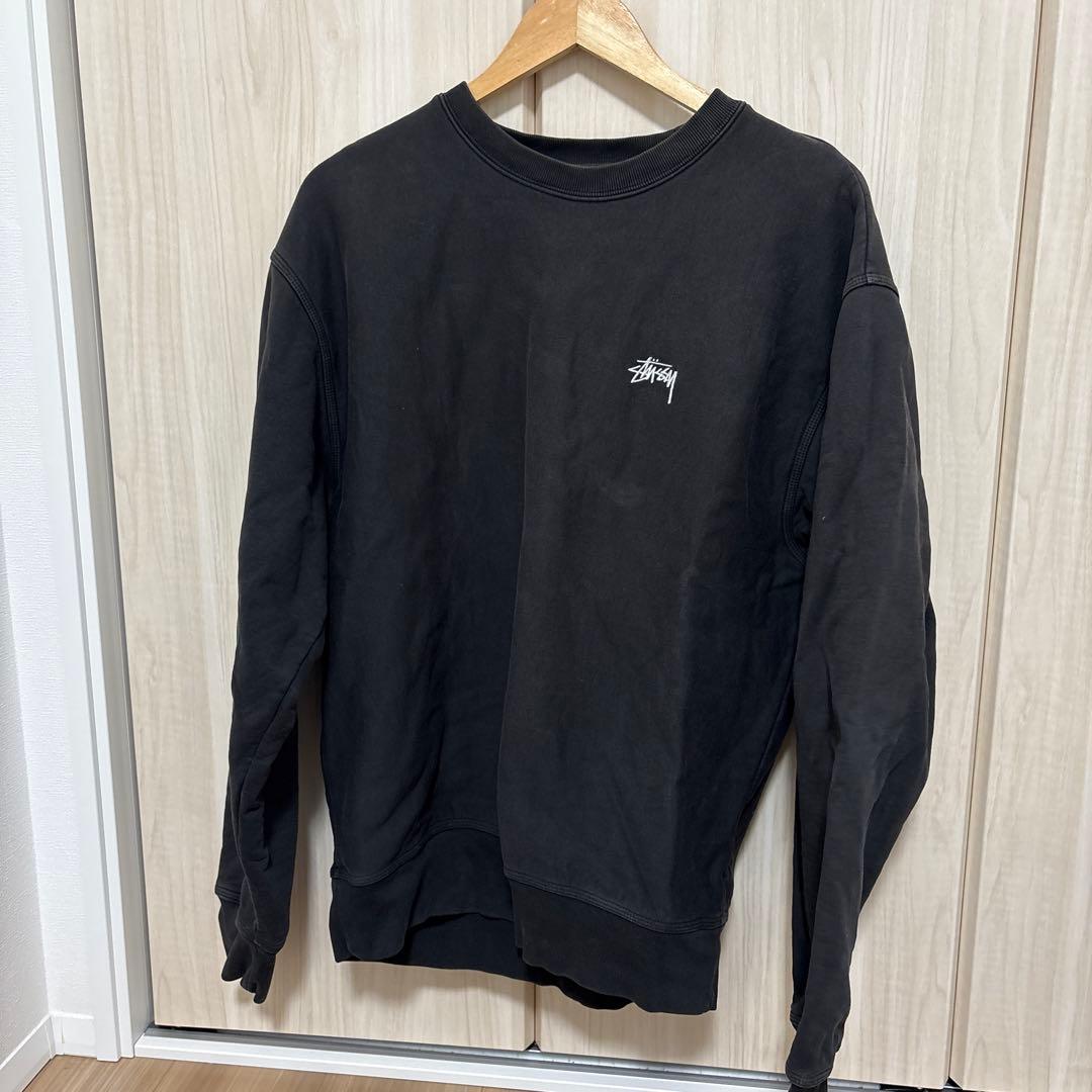 Stussy ブラック スウェット M - メルカリ