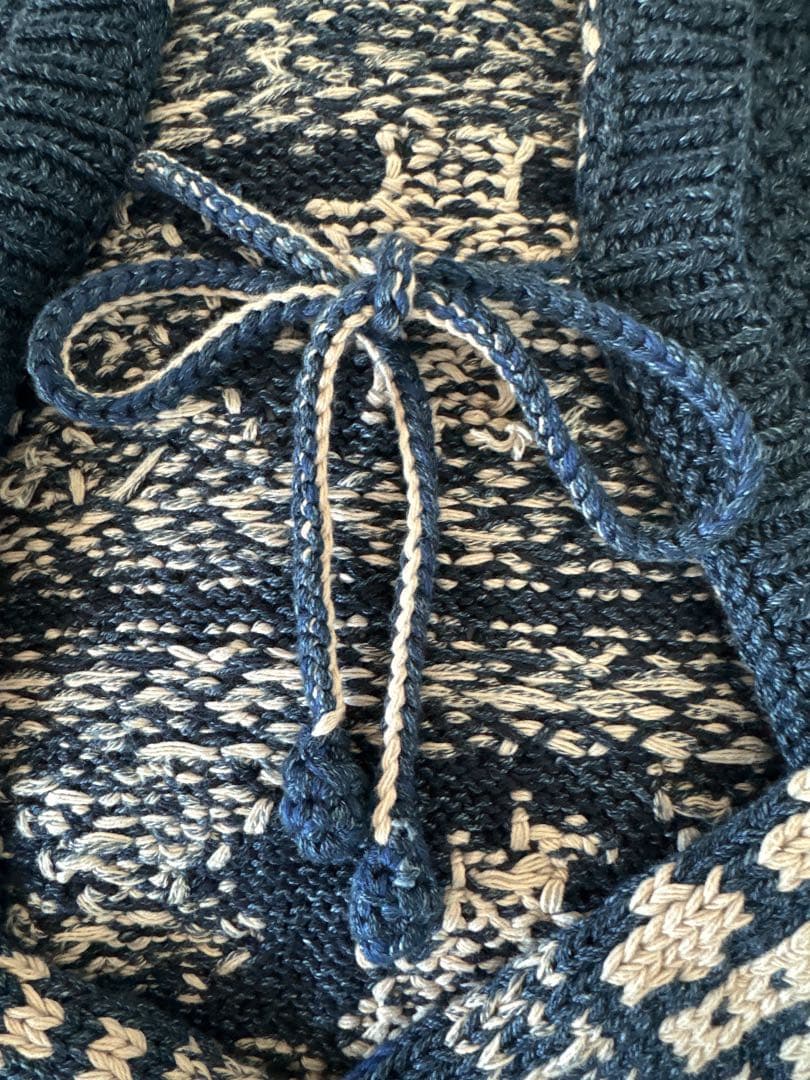 45R ハンドニットのボレロ（インディゴ） - メルカリ