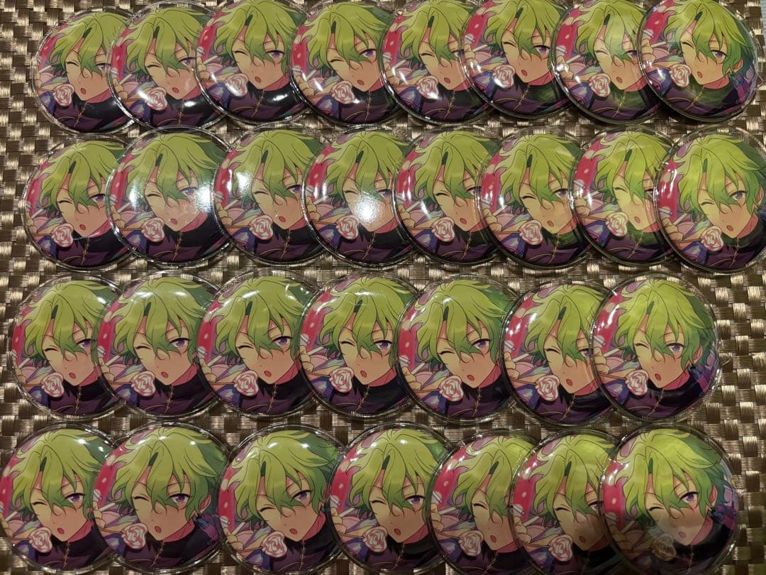 30点 あんスタ テーマスカウト缶バッジ 巴日和