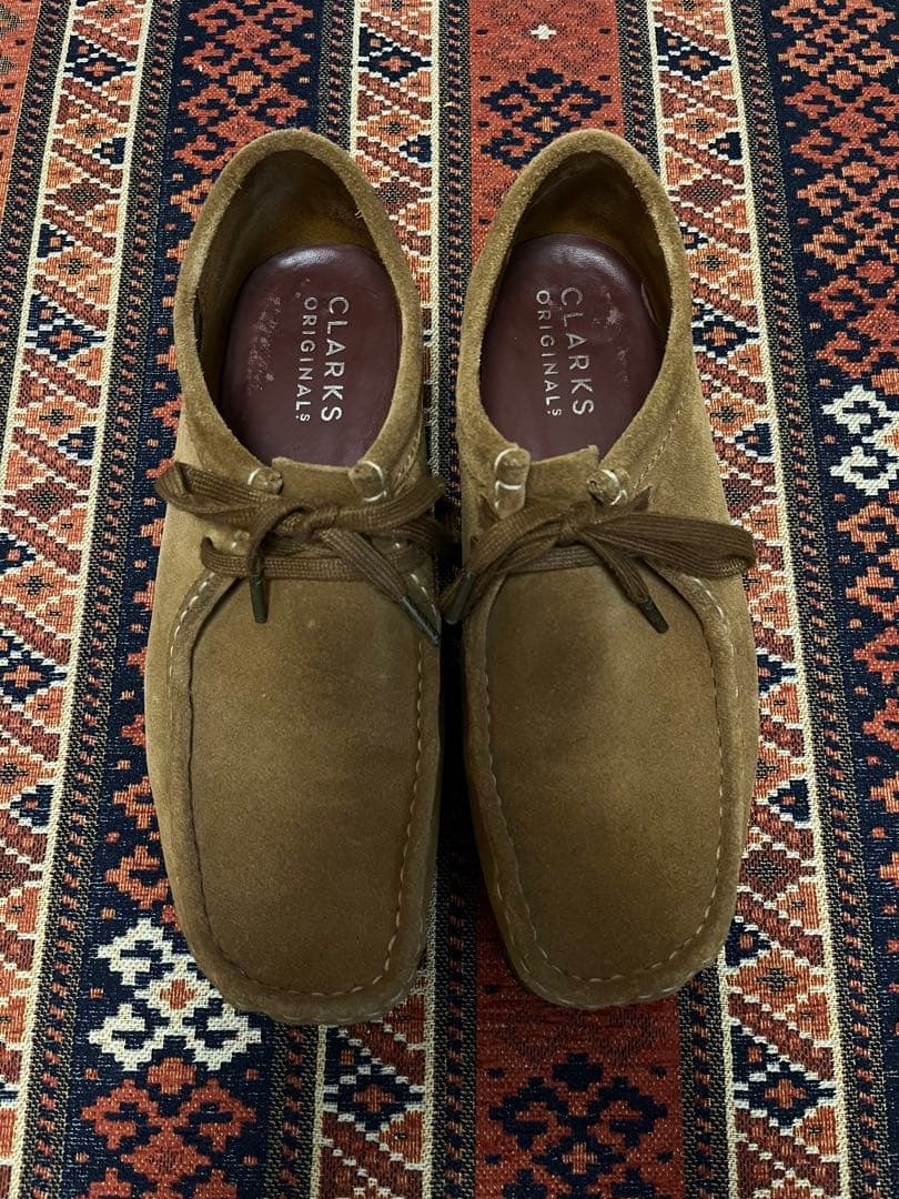 CLARKS ワラビー　ブラウン　26.5cm