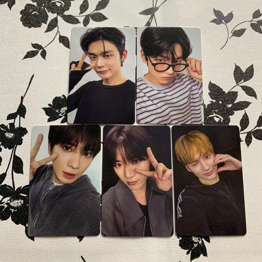 TXT メンバーセルカ 未公開 LINE MUSIC トレカ 5枚 twast_txt22