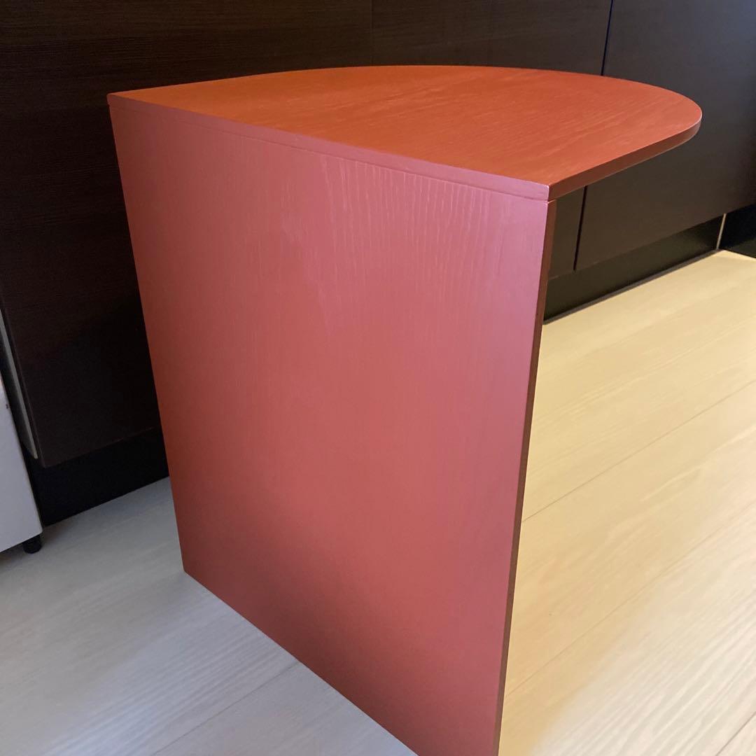 MODERN PEOPLES HalfMoon sidetable wood - メルカリ