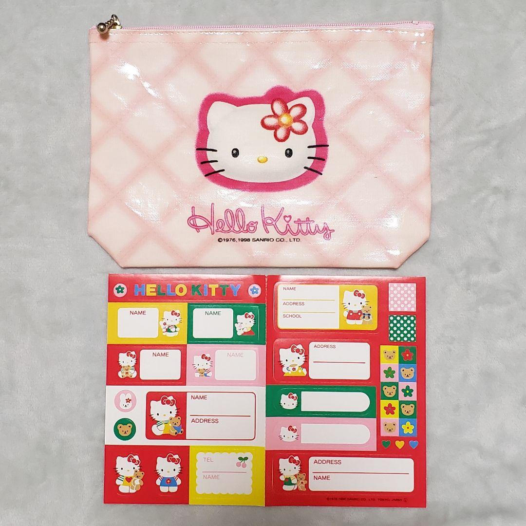 希少 激レア ハローキティ 1998年製 ポーチ 成レトロ カオハナ - メルカリ