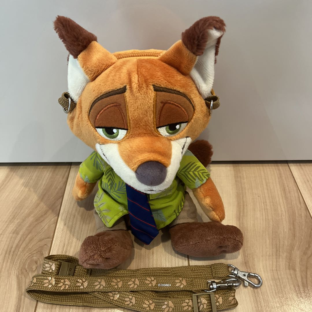 東京ディズニーリゾート ズートピア ニック ぬいぐるみ ショルダー